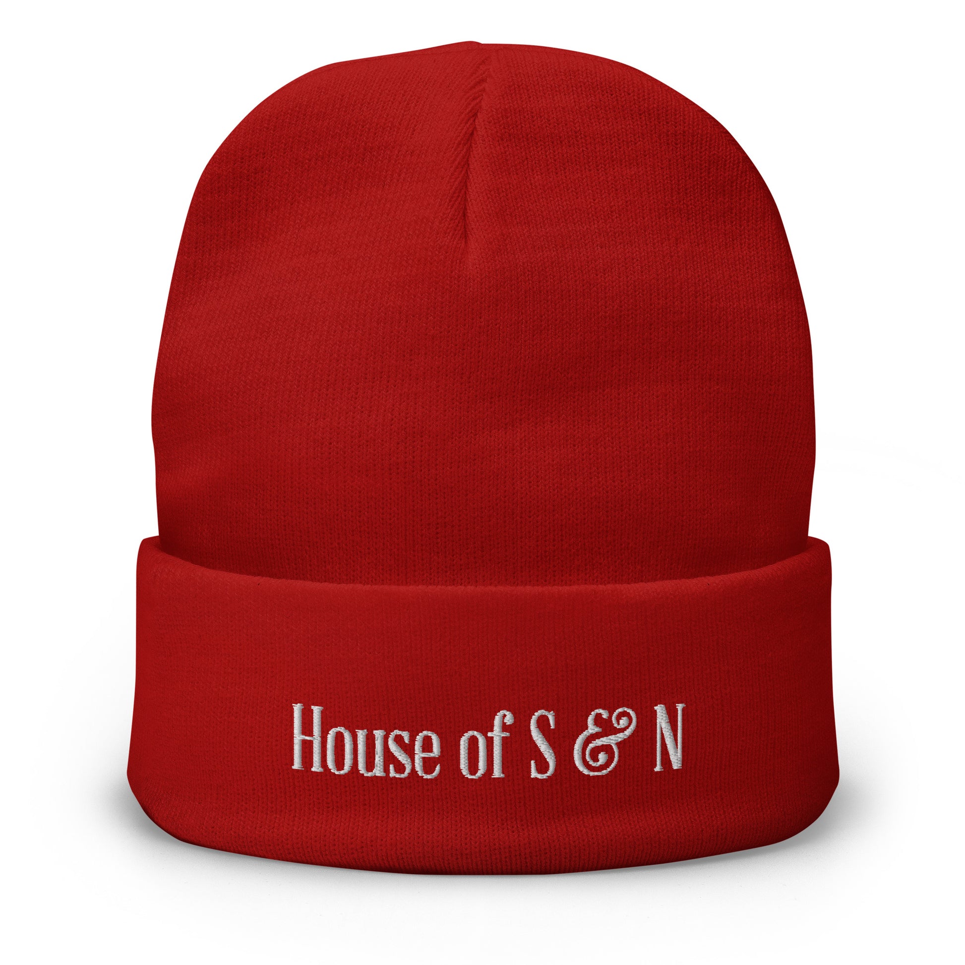 Embroidered Beanie - House of S & N