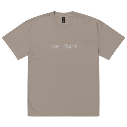 Oversized faded t-shirt - House of S & N