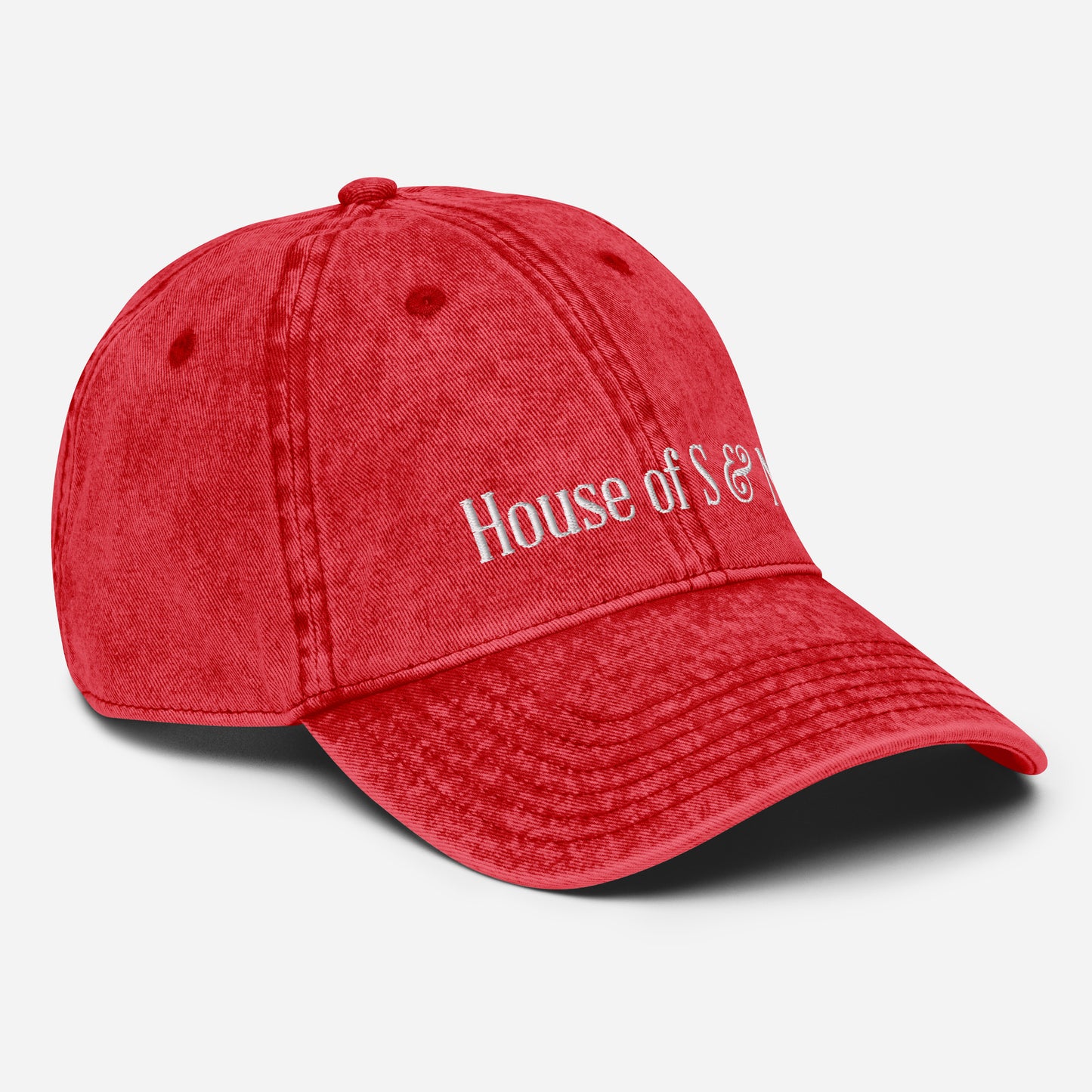 Vintage Cotton Twill Cap - House of S & N